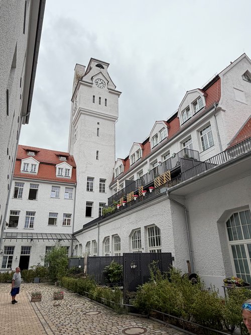 Außenansicht Straßenbahnwerkstätten Fuchsstraße