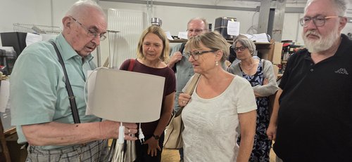 Besuch im "Männerschuppen"